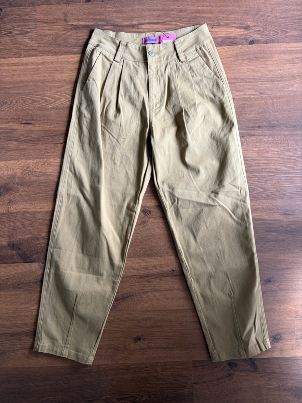 ✨ NWT Edikted Cargo Pants Camel Size M Style 1063 Y2K Streetwear Utility ✨